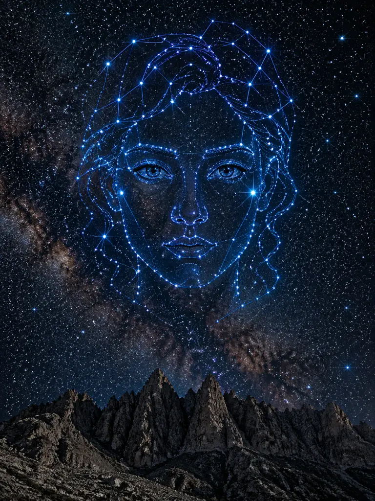 Face Swap - Constellation Portrait - AI result