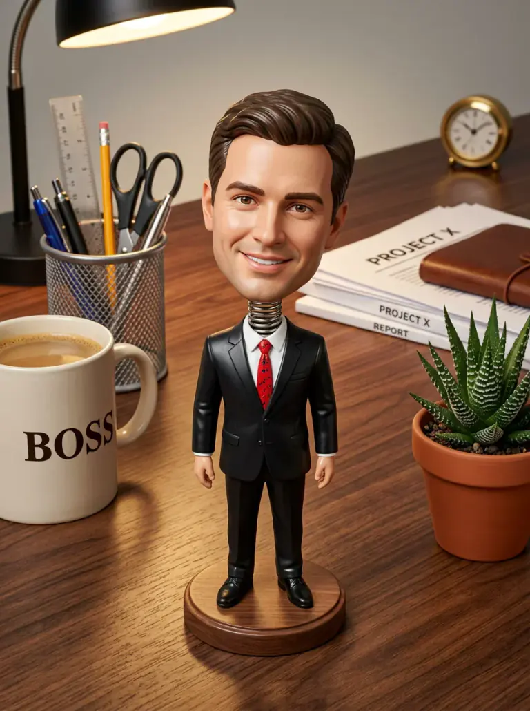 Face Swap - Bobblehead Figure - AI result