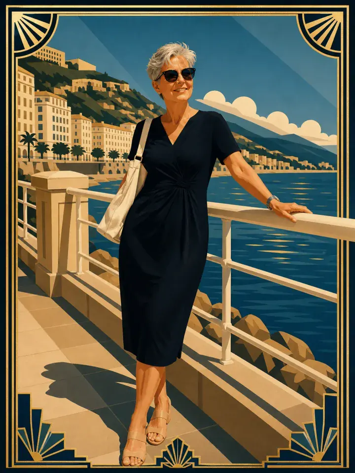 Art Redraw - Art Deco Poster AI result